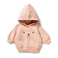 Wilson & Frenchy Organic Terry Hooded Sweat Blush Pink