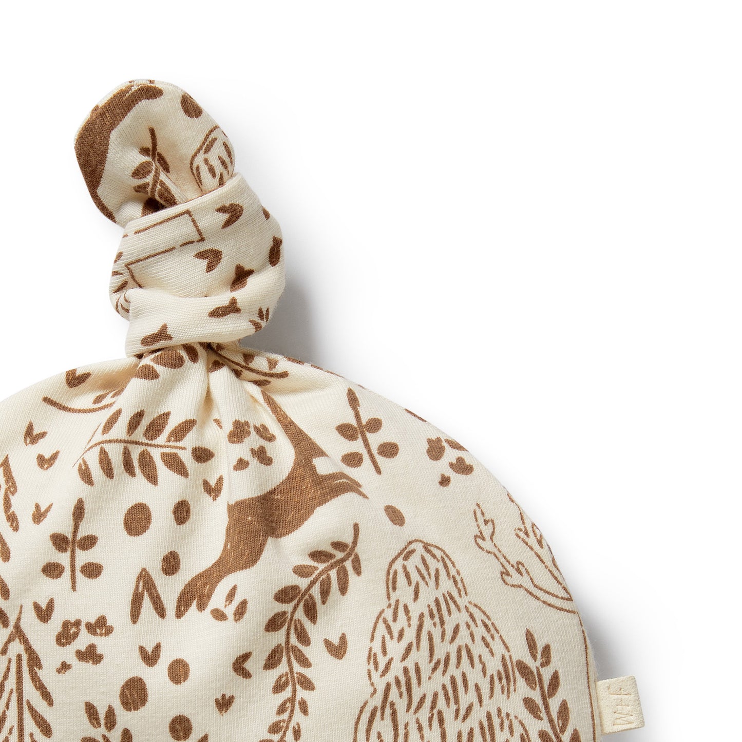 Wilson & Frenchy Organic Knot Hat Winter Forest