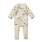 Wilson & Frenchy Organic Zipsuit with Feet Trixie Horse