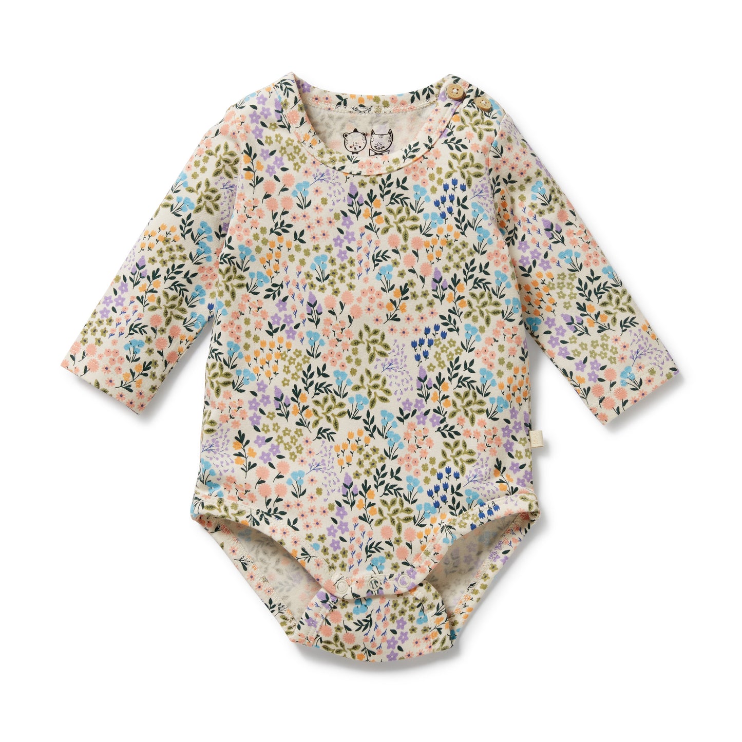 Wilson & Frenchy Organic Bodysuit Tiny Bloom
