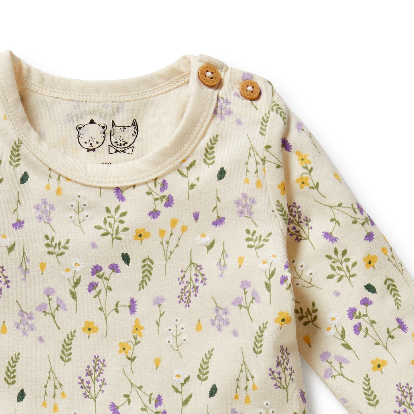 Wilson & Frenchy Organic Bodysuit Bella Floral