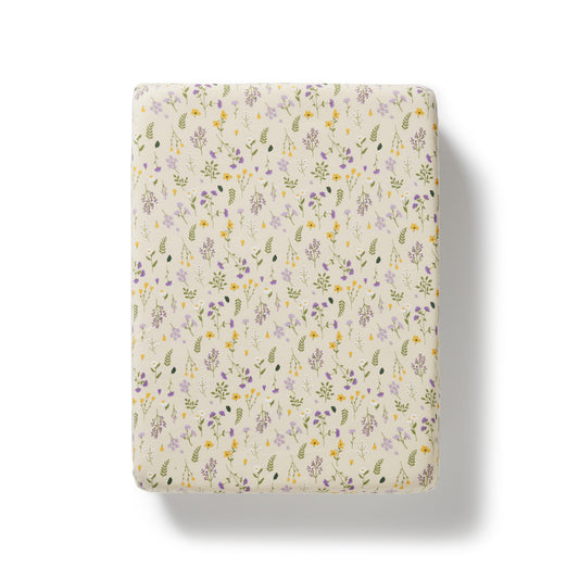 Wilson & Frenchy Organic Bassinet Sheet Bella Floral
