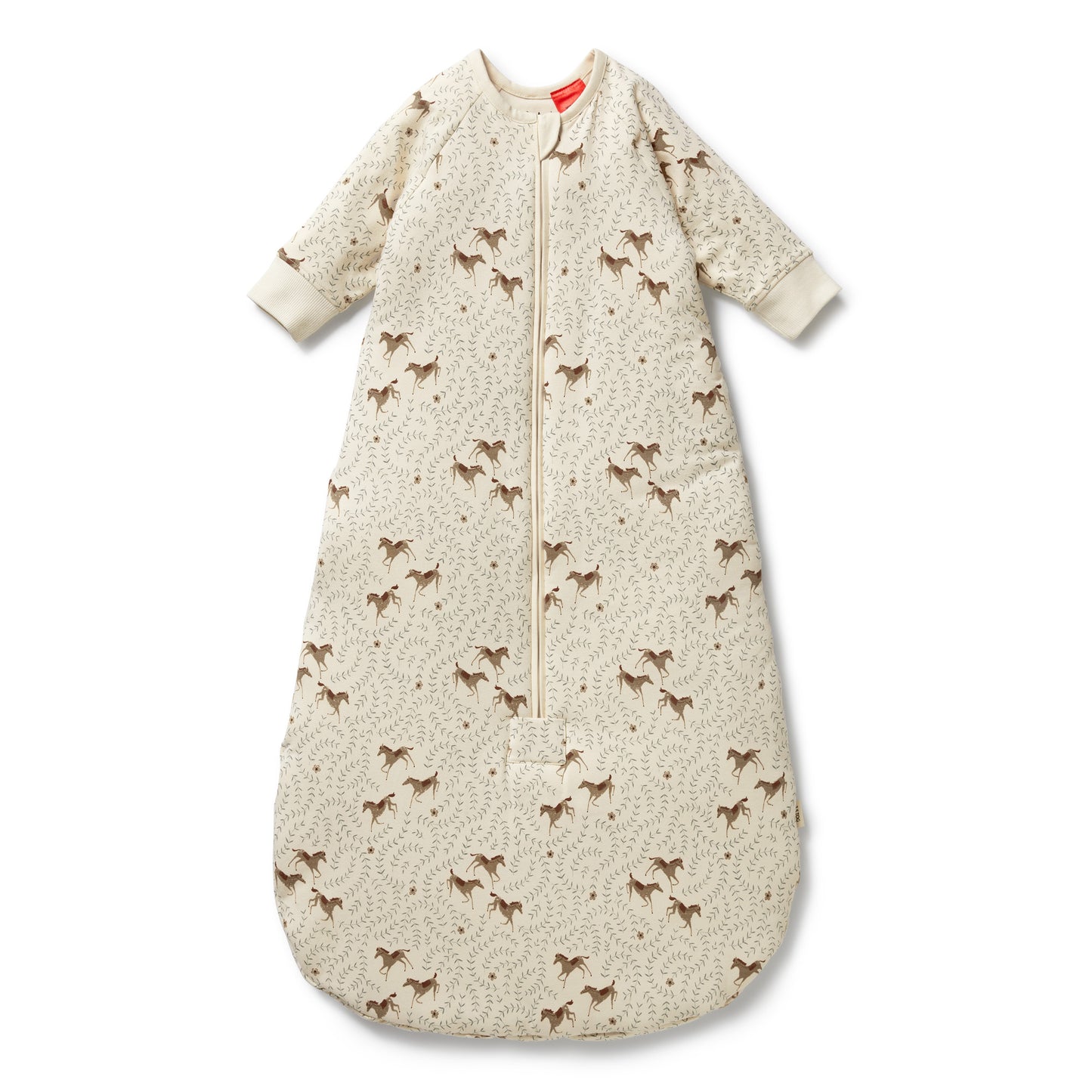 Wilson & Frenchy Organic Long Sleeved Sleeping Bag 3.5 TOG Trixie Horse