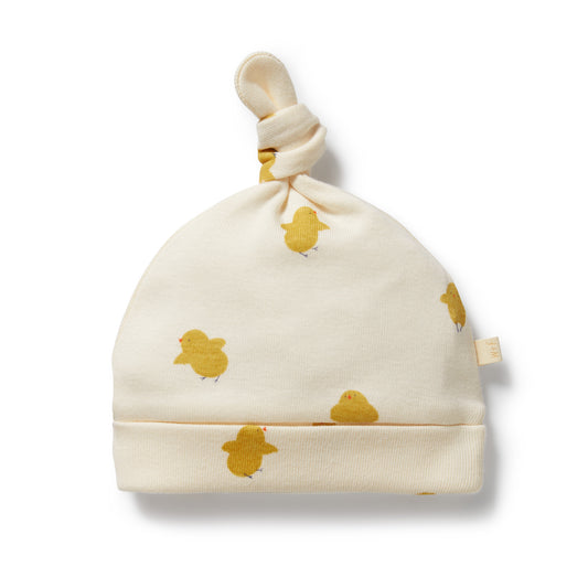 Wilson & Frenchy Organic Knot Hat Little Chick