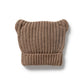 Wilson & Frenchy Organic Knitted Bear Hat Coco Speckle