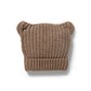 Wilson & Frenchy Organic Knitted Bear Hat Coco Speckle
