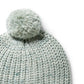 Wilson & Frenchy Organic Knitted Hat Moss Speckle