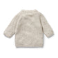 Wilson & Frenchy Organic Knitted Kimono Cardigan Cookie & Cream