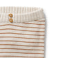 Wilson & Frenchy Organic Knitted Legging Cinnamon Stripe
