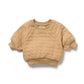 Wilson & Frenchy Organic Quilted Sweat Honey Fawn