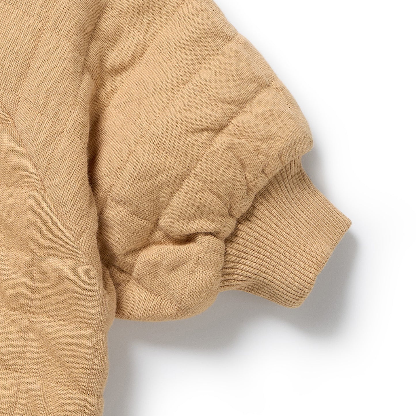 Wilson & Frenchy Organic Quilted Sweat Honey Fawn