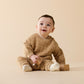 Wilson & Frenchy Organic Quilted Sweat Honey Fawn