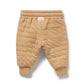 Wilson & Frenchy Organic Quilted Sweat Pant Honey Fawn