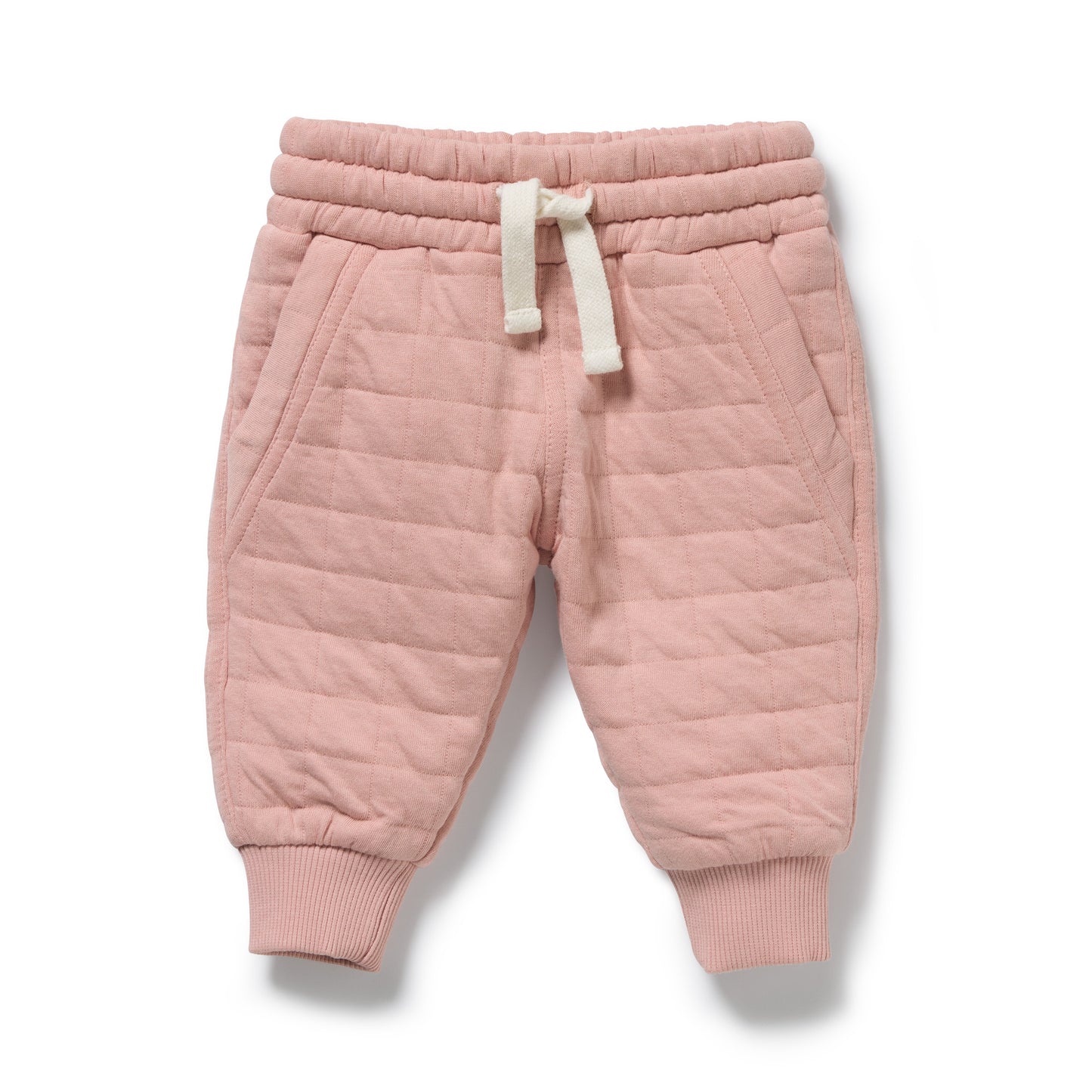 Wilson & Frenchy Organic Quilted Sweat Pant Rose