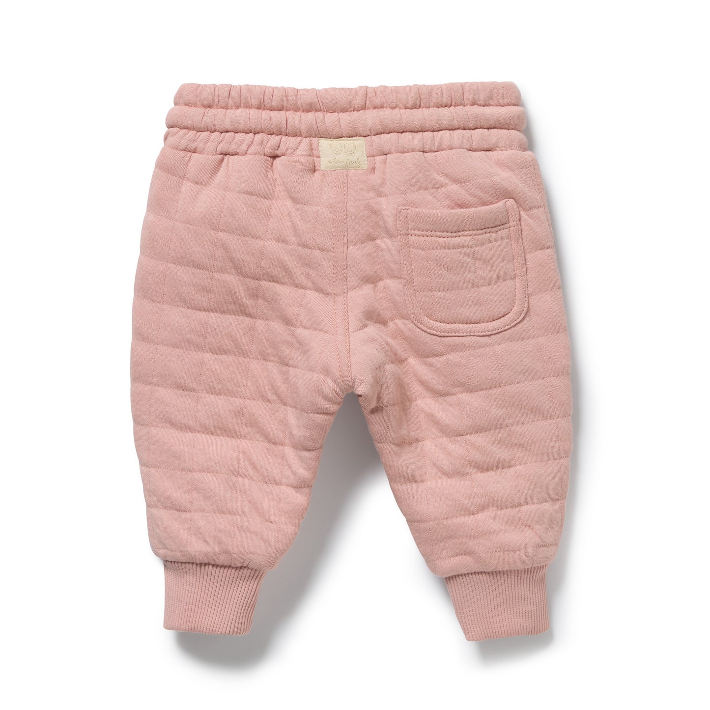 Wilson & Frenchy Organic Quilted Sweat Pant Rose