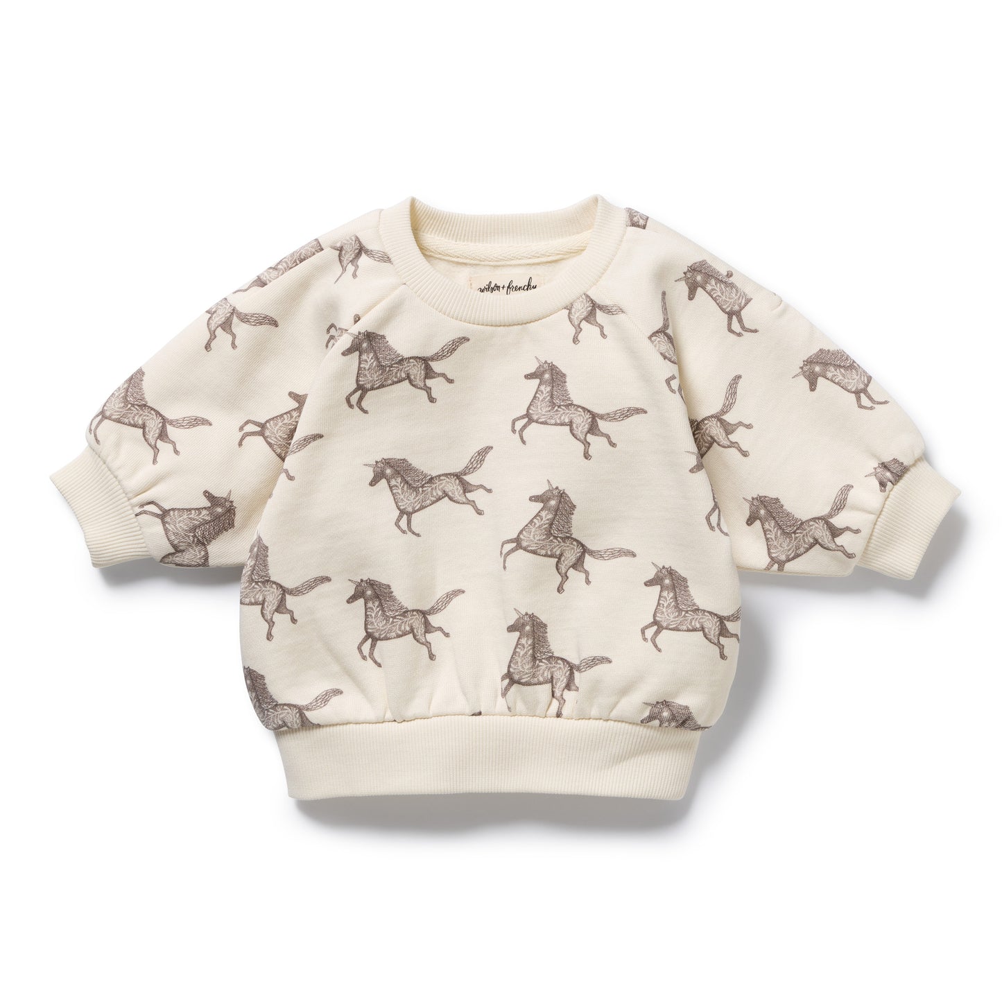 Wilson & Frenchy Organic Terry Sweat Little Unicorn