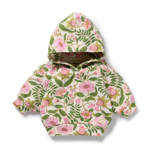 Wilson & Frenchy Organic Terry Hooded Sweat Ma Fleur