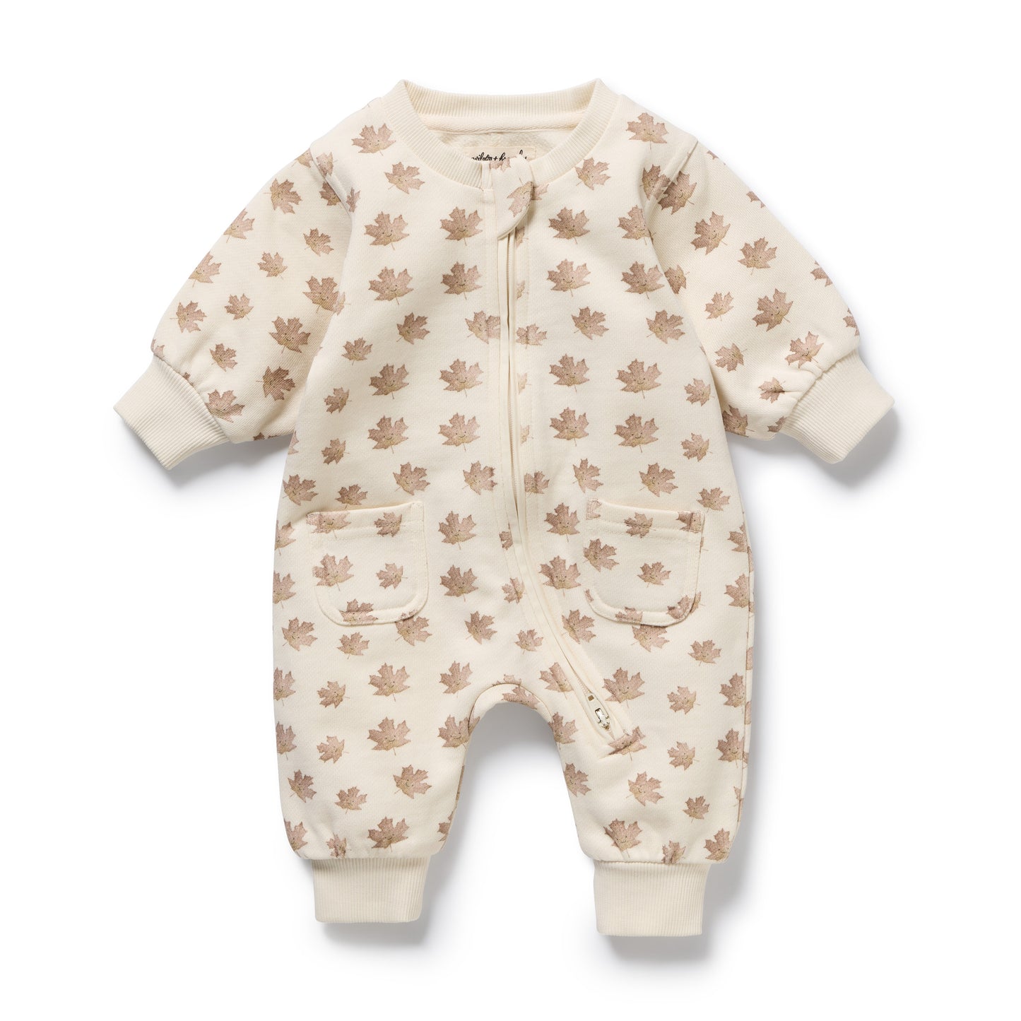 Wilson & Frenchy Organic Terry Growsuit Autumn Play