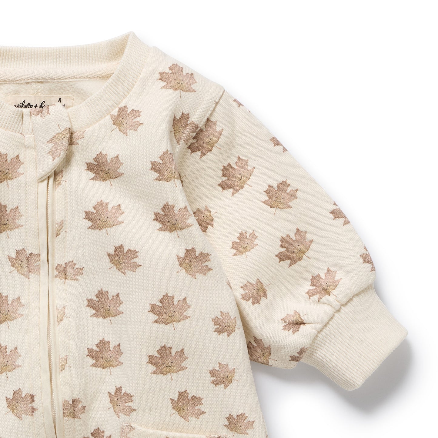 Wilson & Frenchy Organic Terry Growsuit Autumn Play