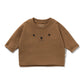 Wilson & Frenchy Organic Rib Long Sleeved Top Nutmeg