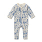 Wilson & Frenchy Organic Zipsuit with Feet Woodland Adventures