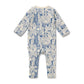 Wilson & Frenchy Organic Zipsuit with Feet Woodland Adventures
