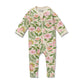 Wilson & Frenchy Organic Zipsuit with Feet Ma Fleur