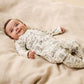 Wilson & Frenchy Organic Zipsuit with Feet Foxglove Forest