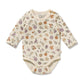 Wilson & Frenchy Organic Bodysuit Maple Glow