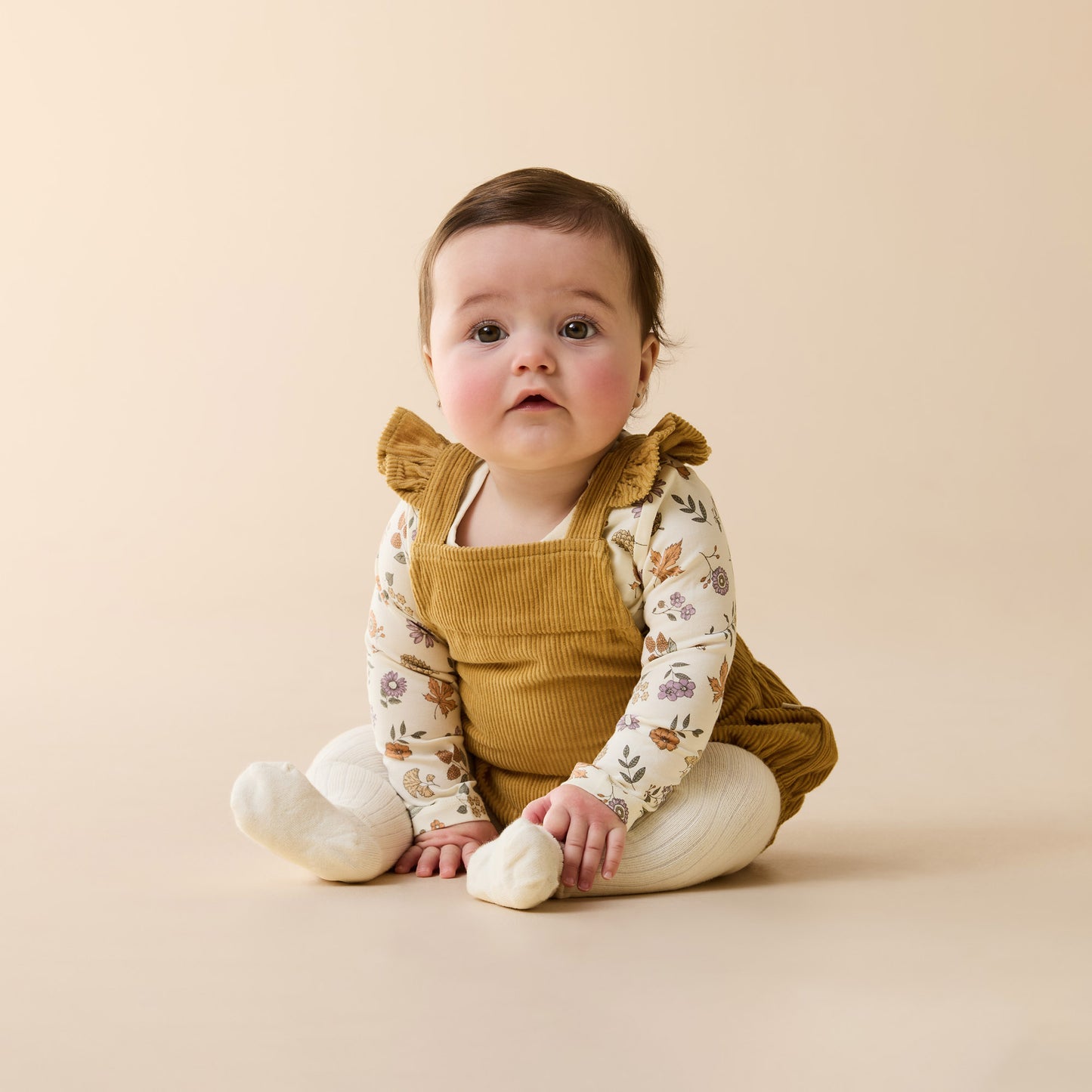 Wilson & Frenchy Organic Bodysuit Maple Glow