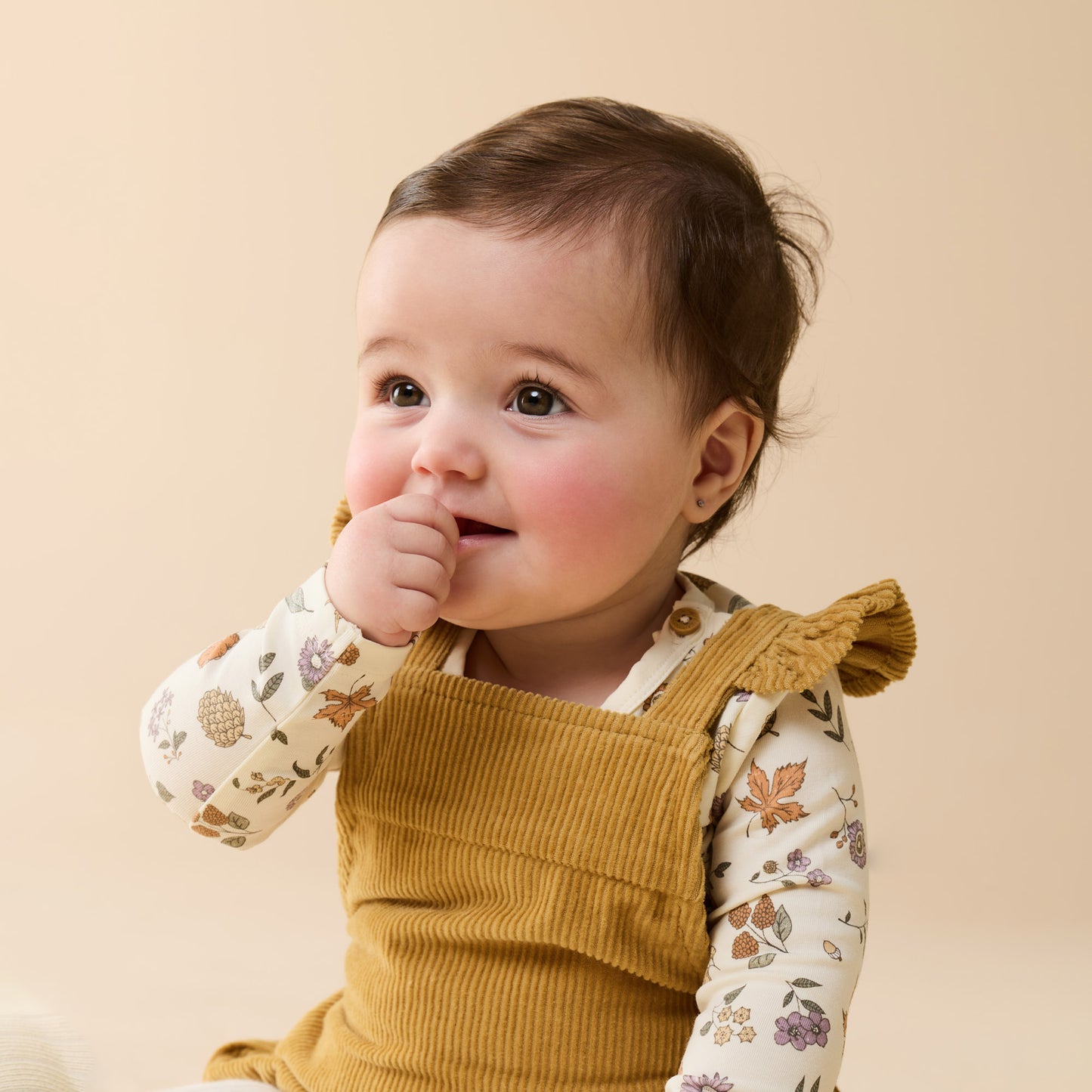 Wilson & Frenchy Organic Bodysuit Maple Glow