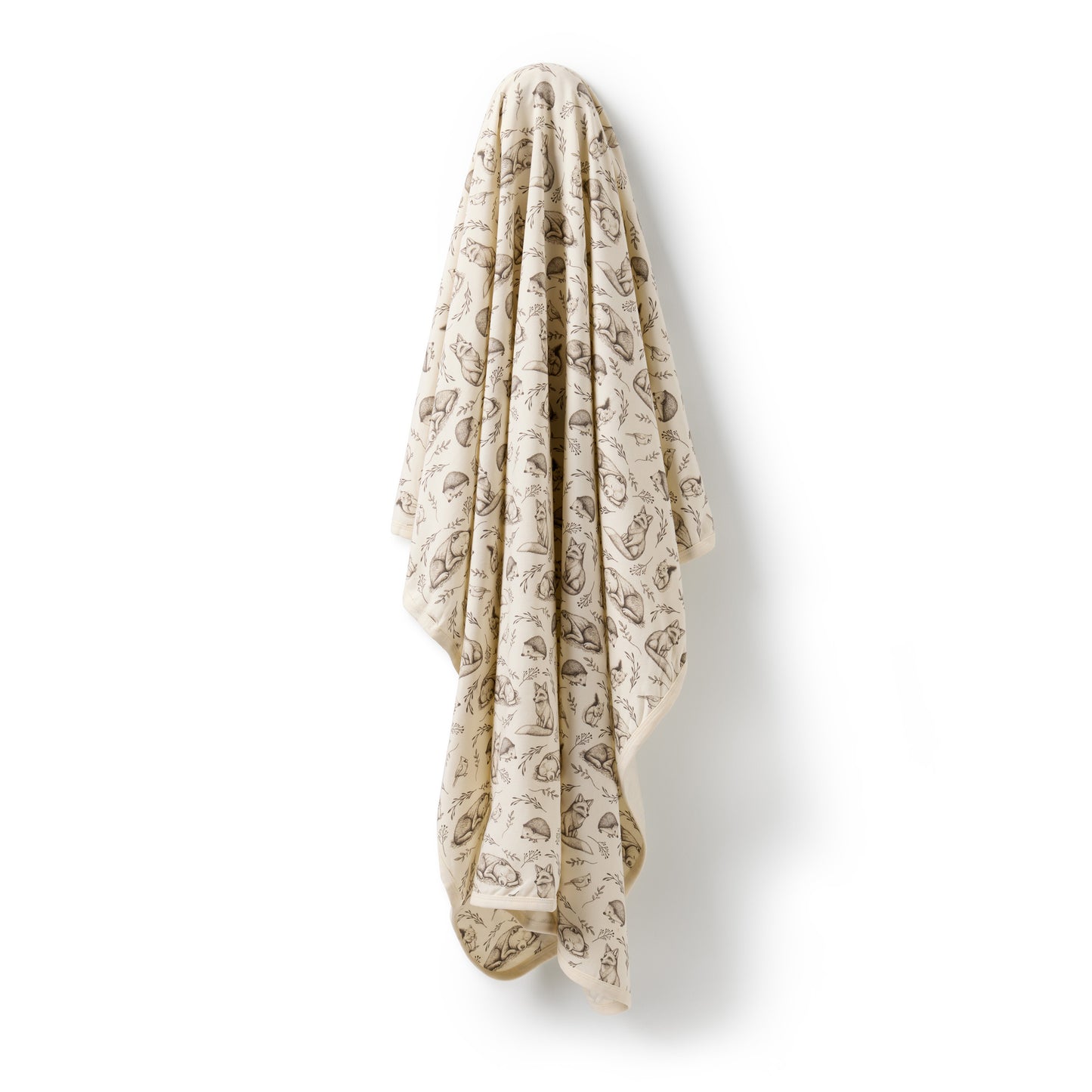 Wilson & Frenchy Organic Bunny Rug Foxglove Forest