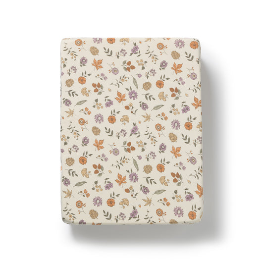 Wilson & Frenchy Organic Bassinet Sheet Maple Glow