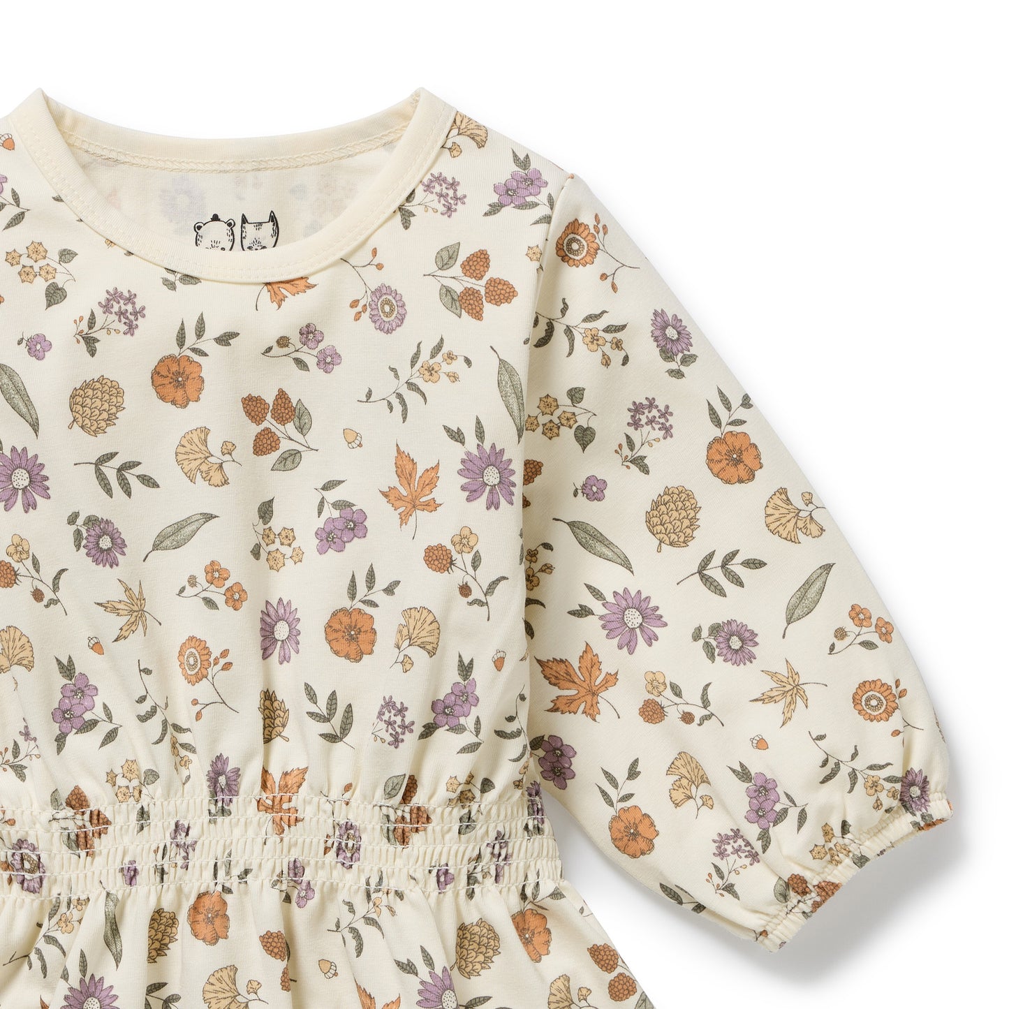 Wilson & Frenchy Organic Dress Maple Glow