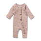Wilson & Frenchy Organic Waffle Ruffle Zipsuit Mini Mando