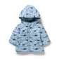 Wilson & Frenchy Puffer Jacket Woolly Whales