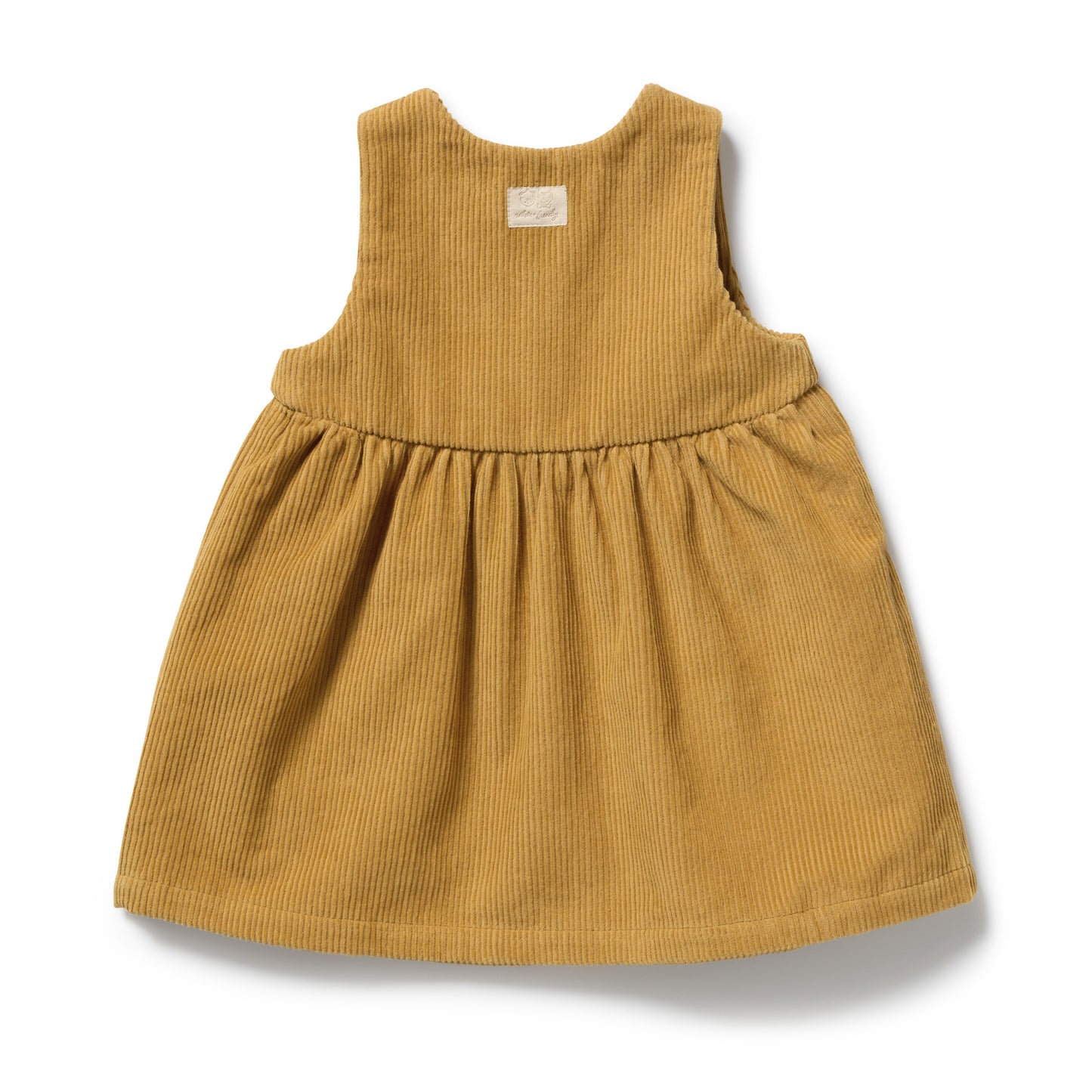 Wilson & Frenchy Organic Cord Dress Amber Glow