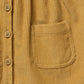 Wilson & Frenchy Organic Cord Dress Amber Glow