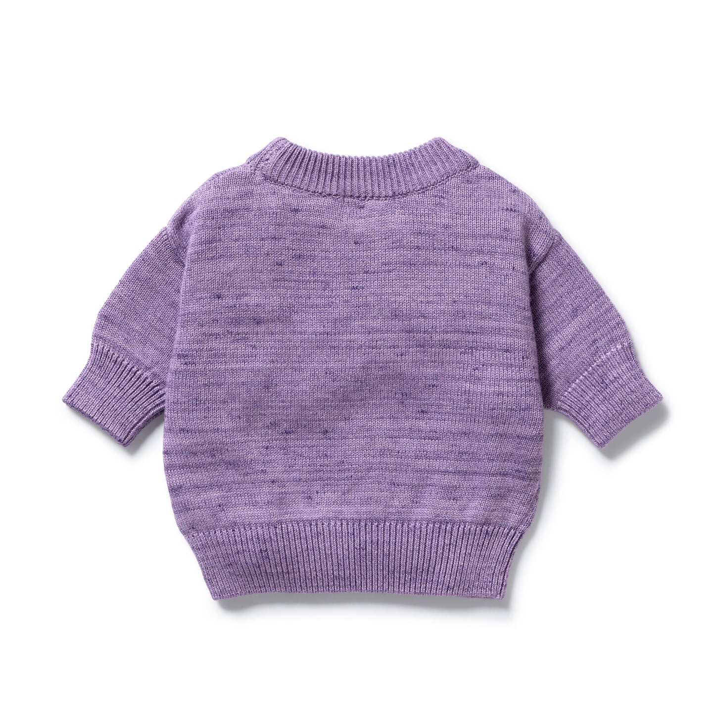Wilson & Frenchy Organic Knitted Bauble Jumper Mulberry