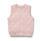 Wilson & Frenchy Organic Knitted Bubble Vest Marshmellow