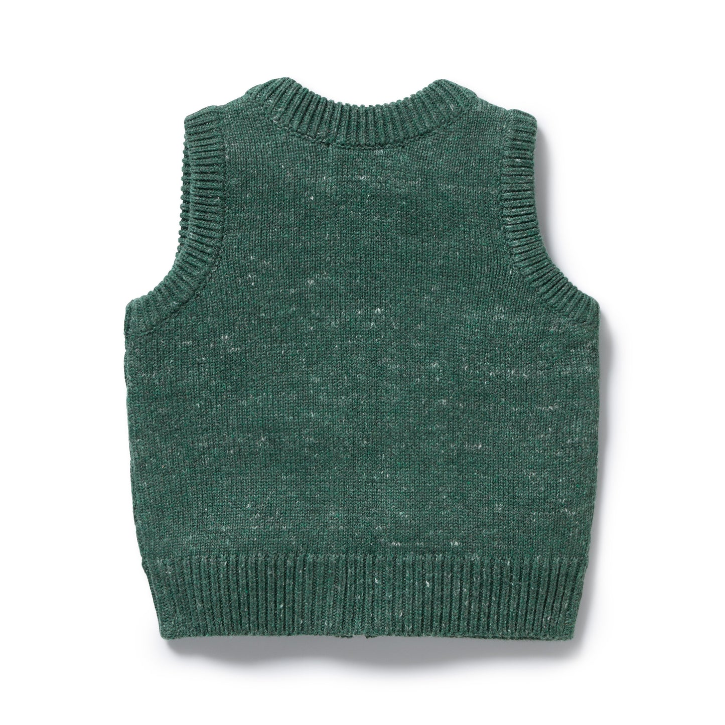 Wilson & Frenchy Organic Knitted Vest Clover
