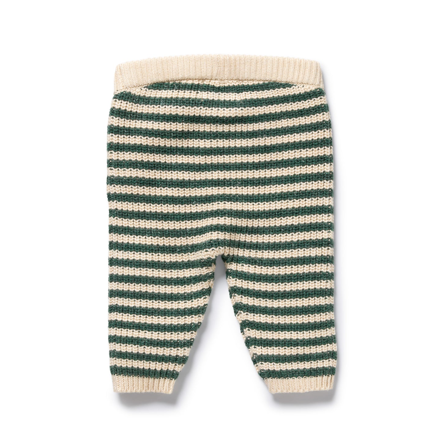 Wilson & Frenchy Organic Knitted Stripe Legging Clover
