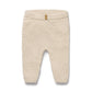Wilson & Frenchy Organic Knitted Bauble Legging Cream