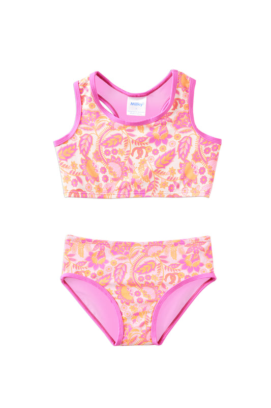 Milky Wild Paisley Bikini