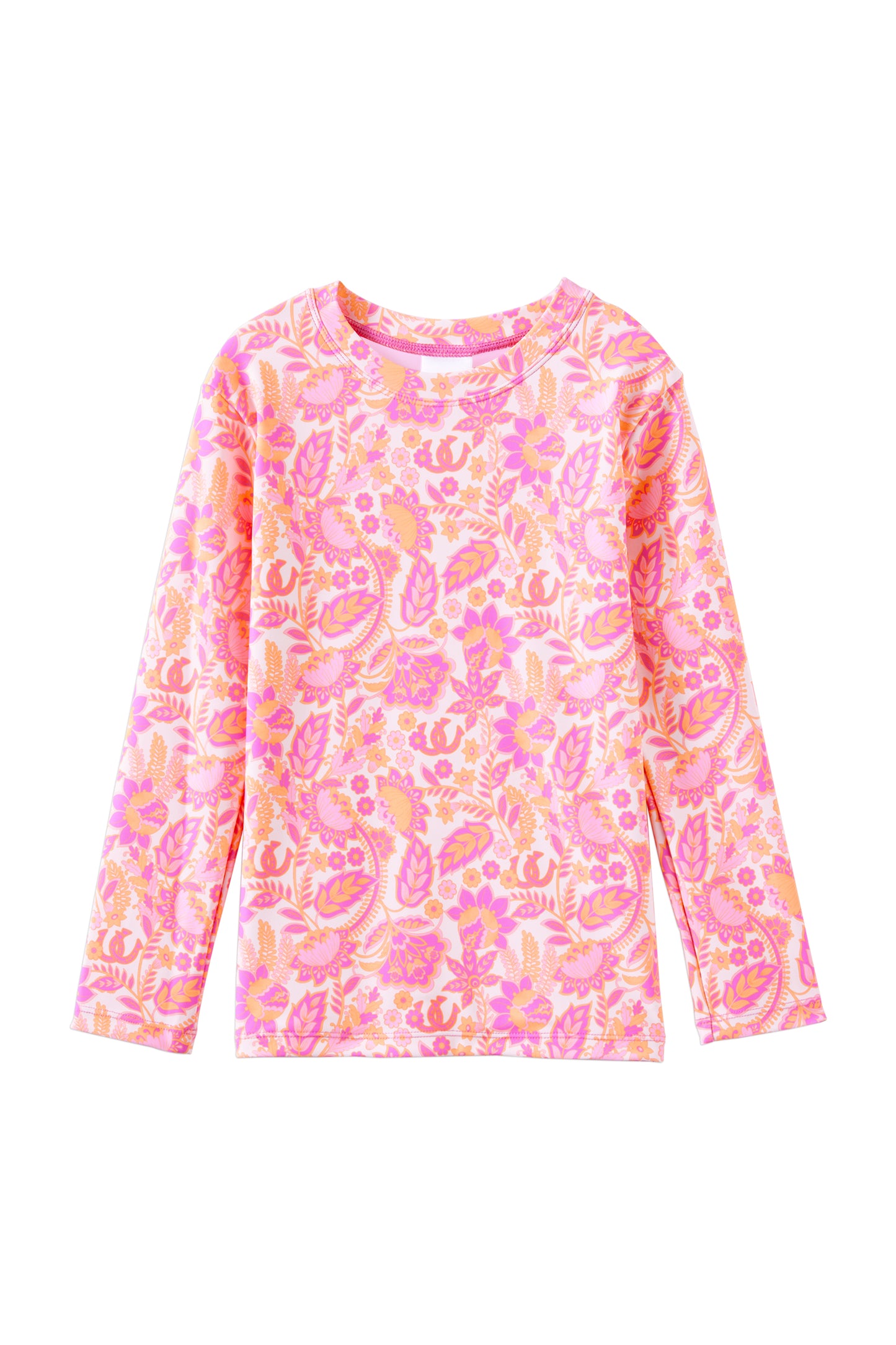 Milky Wild Paisley Rash Vest