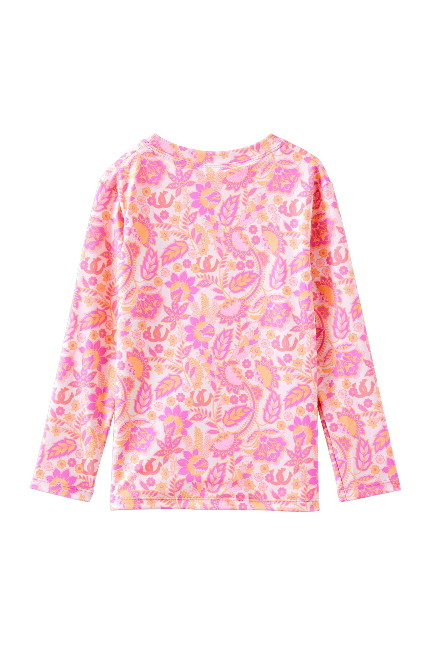Milky Wild Paisley Rash Vest