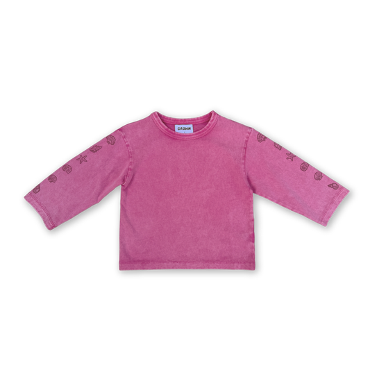 Grown Shelly Long Sleeve Tee Floss