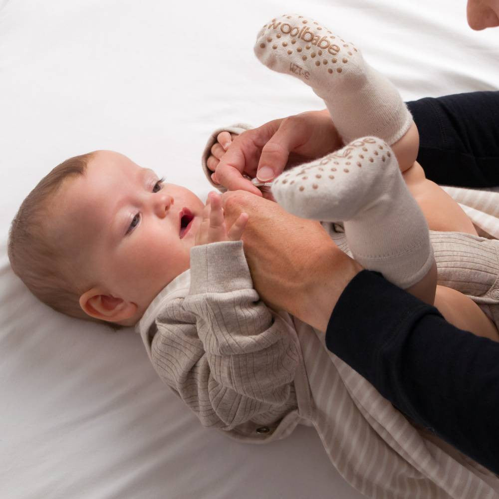 Woolbabe Sleepy Socks Dune