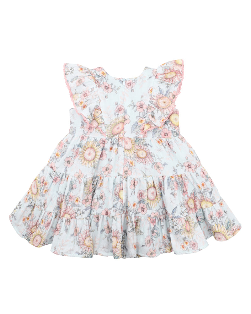 Minihaha Tiered Dress Abby Print