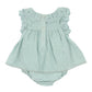 Minihaha Anya Dobby Overlay Bodysuit Dusky Sage